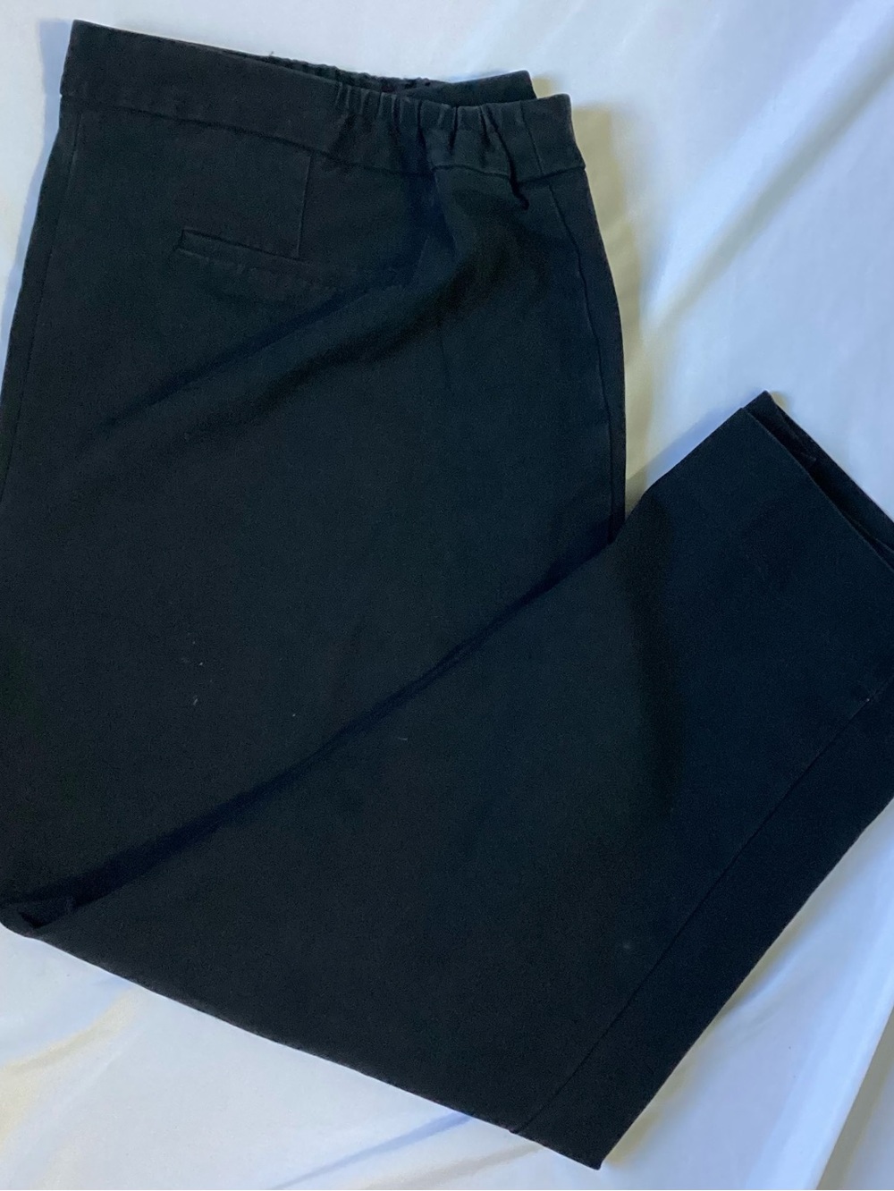 Talbots Woman Black Ladies Curvy Pants Size 20W